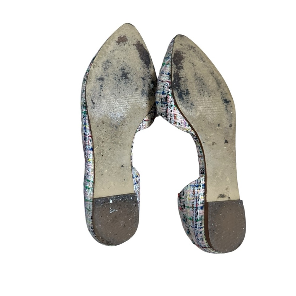 J. Crew Multicolor Tweed Pointed-Toe Flats - Picture 5 of 7